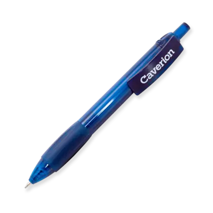 blue pen with caverion logo