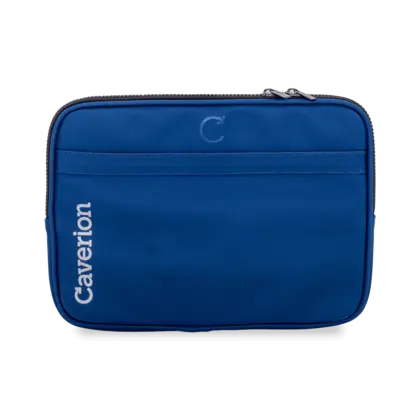 caverion blå laptopväska