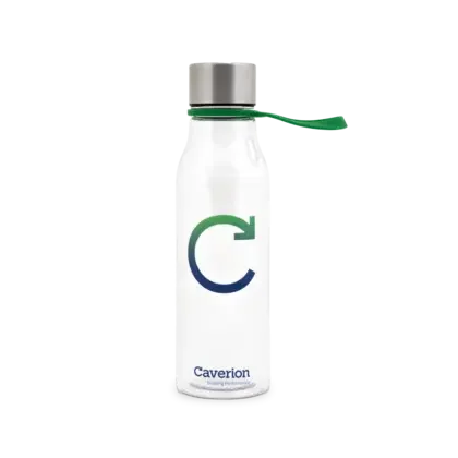 vattenflaska med caverion c